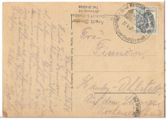POSTKARTEN-STEMPEL 1948 - ANSICHTSKARTE REINBEK - ALTES BAUERNHAUS