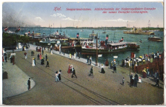ALTE ANSICHTSKARTE/ FELDPOSTKARTE - KIEL - SEEGARTENBRÜCKEN