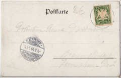 ALTE ANSICHTSKARTE/ POSTKARTE - BAD STAFFELSTEIN - SCHLOSS BANZ