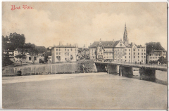 ALTE ANSICHTSKARTE/ POSTKARTE - BAD TÖLZ - STEMPEL BAHNPOST 1909
