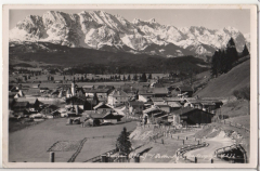 ALTE ANSICHTSKARTE/ POSTKARTE - WALLGAU - WETTERSTEINGEBIRGE