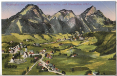 ALTE ANSICHTSKARTE/ POSTKARTE - FISCHBACHAU MIT BREITENSTEIN UND WENDELSTEIN