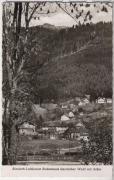 ALTE ANSICHTSKARTE/ POSTKARTE - RIESLOCH LUFTKURORT BODENMAIS - BAYRISCHER WALD MIT ARBER