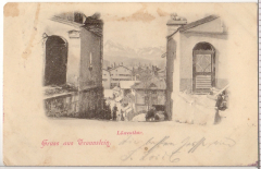 ALTE ANSICHTSKARTE/ POSTKARTE - TRAUNSTEIN - LÖWENTHOR