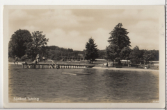 ALTE ANSICHTSKARTE/ POSTKARTE - TUTZING - SÜDBAD TUTZING