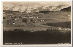 ALTE ANSICHTSKARTE/ POSTKARTE - SIMMERSBERG IM ALLGÄU