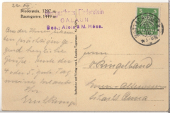 ALTE ANSICHTSKARTE/ POSTKARTE - RIEDERSTEIN/ BAUMGARTEN - STEMPEL GASTHAUS RIEDERSTEIN GALAUN
