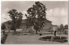 ALTE ANSICHTSKARTE/ POSTKARTE - BAD NEUSTADT/ SAALE - BLICK ZUR STADTHALLE