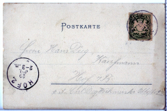 ALTE ANSICHTSKARTE/ POSTKARTE - BERNECK - BLICK VON DER EISENLEITE
