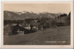 ALTE ANSICHTSKARTE/ POSTKARTE - IMMENSTADT/ FREUNDPOLZ IM ALLGÄU