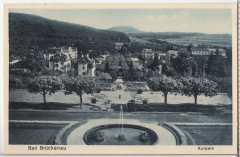 ALTE ANSICHTSKARTE/ POSTKARTE - BAD BRÜCKENAU - KURPARK