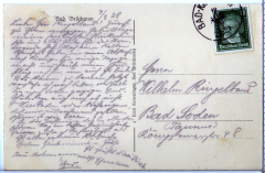 ALTE ANSICHTSKARTE/ POSTKARTE - BAD BRÜCKENAU - KURPARK