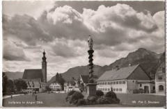 ALTE ANSICHTSKARTE/ POSTKARTE - ANGER - DORFPLATZ