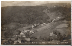 ALTE ANSICHTSKARTE/ POSTKARTE - WARMENSTEINACH - MIT GEIERSBERG UND OCHSENKOPF