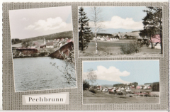 ALTE ANSICHTSKARTE/ MEHRBILDKARTE - PECHBRUNN