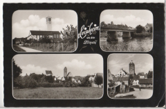 ALTE ANSICHTSKARTE/ MEHRBILDKARTE - LEIPHEIM AN DER DONAU