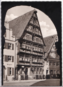 ALTE ANSICHTSKARTE/ POSTKARTE - DINKELSBÜHL - DIE TAUSENDJÄHRIGE STADT - DEUTSCHES HAUS