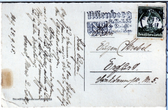 ALTE ANSICHTSKARTE/POSTKARTE - NÜRNBERG - KETTENSTEG