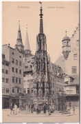 ALTE ANSICHTSKARTE/POSTKARTE - NÜRNBERG - SCHÖNER BRUNNEN