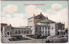 ALTE ANSICHTSKARTE/POSTKARTE - MÜNCHEN - PRINZREGENTEN-THEATER