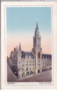 ALTE ANSICHTSKARTE/POSTKARTE - MÜNCHEN - NEUES RATHAUS