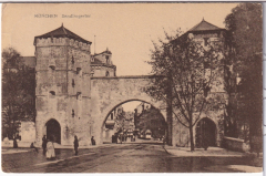 ALTE ANSICHTSKARTE/ POSTKARTE - MÜNCHEN - SENDLINGERTOR