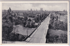 ALTE ANSICHTSKARTE/ POSTKARTE - MÜNCHEN - TOTAL MIT MAXIMILIANSTRAßE