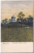 ALTE ANSICHTSKARTE/ POSTKARTE - MÜNCHEN - MONOPTEROS IM ENGLISCHEN GARTEN
