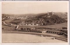 ALTE ANSICHTSKARTE/ POSTKARTE - EICHSTÄTT MIT WILLIBALDSBURG VON DER NEUEN STRAßE AUS