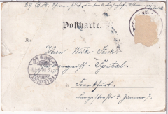 ALTE ANSICHTSKARTE/ POSTKARTE - SCHWEINFURT - SCHLOSS MAINBERG - GRUß AUS SCHWEINFURT
