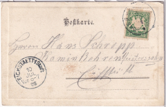 ALTE ANSICHTSKARTE/ POSTKARTE - ERLANGEN - PARTIE AM BURGBERG