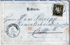 ALTE ANSICHTSKARTE/ POSTKARTE - ERLANGEN - PARTIE AM BURGBERG