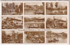 ALTE ANSICHTSKARTE/ POSTKARTE - BAD FEILNBACH - MOOSMÜHLE AM FUßE DES WENDELSTEIN, STEMPEL MOOSMÜHLE