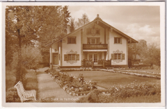 ALTE ANSICHTSKARTE/ POSTKARTE - BAD FEILNBACH - ABT. SCHACHLEITERHAUS GOTT DANK