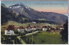 ALTE ANSICHTSKARTE/ POSTKARTE - MARQUARTSTEIN - BLICK VON PENSION AM FORST