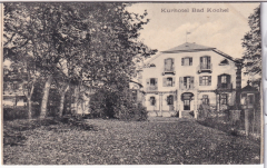 ALTE ANSICHTSKARTE/ POSTKARTE - KOCHEL - KURHOTEL BAD KOCHEL