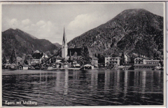 ALTE ANSICHTSKARTE/ POSTKARTE - EGERN MIT WALLBERG