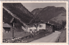 ANSICHTSKARTE/ POSTKARTE - HINTERSTEIN IM ALLGÄU - PARTIE
