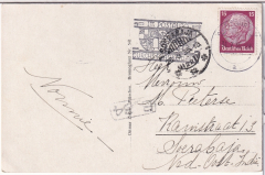 ANSICHTSKARTE/ POSTKARTE - WÜRZBURG - KÄPPELE, GELAUFEN NACH SOERABAJA (JAVA, INDONESIEN)