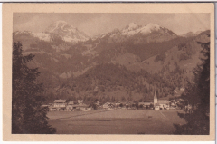 ALTE ANSICHTSKARTE/ POSTKARTE - BAYRISCHZELL MIT WENDELSTEIN