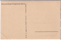 ALTE ANSICHTSKARTE/ POSTKARTE - BAYRISCHZELL MIT WENDELSTEIN