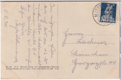 ALTE ANSICHTSKARTE/ POSTKARTE - MITTENWALD - HAUPTSTRAßE
