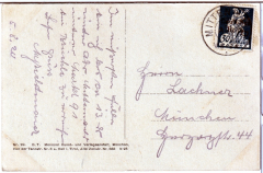 ALTE ANSICHTSKARTE/ POSTKARTE - MITTENWALD - HAUPTSTRAßE
