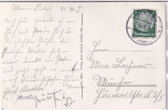 ALTE ANSICHTSKARTE/ POSTKARTE - LINDAU - LINDAUER HOF, ZOLLAMT, FINANAMT