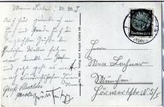 ALTE ANSICHTSKARTE/ POSTKARTE - LINDAU - LINDAUER HOF, ZOLLAMT, FINANAMT