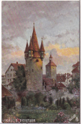 ALTE ANSICHTSKARTE/ POSTKARTE - LINDAU IM BODENSEE - DIEBSTURM