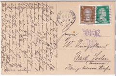 ALTE ANSICHTSKARTE/ POSTKARTE - BERCHTESGADEN MIT WATZMANN, KARTE AN DEN LITERATURKRITIKER WILHELM RINGELBAND