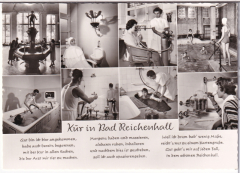 ALTE ANSICHTSKARTE/ TEXTKARTE - BAD REICHENHALL - KUR IN BAD REICHENHALL