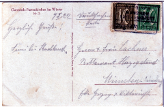 ALTE ANSICHTSKARTE/ POSTKARTE - GARMISCH - WINTER IN GARMISCH - J. HELLMANN