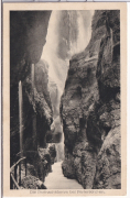 ALTE ANSICHTSKARTE/ POSTKARTE - DIE PARTNACHKLAMM BEI PARTENKIRCHEN